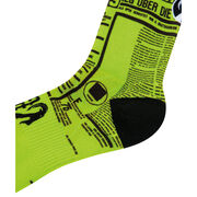 El Lissitzky yellow cycling socks